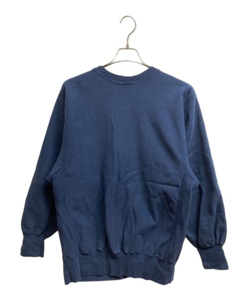 Champion REVERSE WEAVE（チャンピオン リバース ウィーブ）Champion REVERSE WEAVE (チャンピオン リバース ウィーブ) 90'sプリントスウェット ネイビー サイズ:XLの古着・服飾アイテム