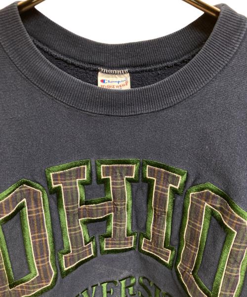 Champion REVERSE WEAVE（チャンピオン リバース ウィーブ）Champion REVERSE WEAVE (チャンピオン リバース ウィーブ) 90'sプリントスウェット ネイビー サイズ:XLの古着・服飾アイテム