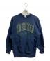 Champion REVERSE WEAVE（チャンピオン リバース ウィーブ）の古着「90'sプリントスウェット」｜ネイビー