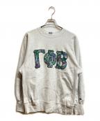 Champion REVERSE WEAVEチャンピオン リバース ウィーブ）の古着「90'sプリントプリントスウェット」｜グレー