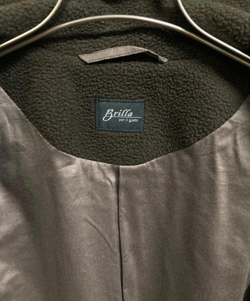 Brilla per il gusto（ブリッラ ペル イルグースト）Brilla per il gusto (ブリッラ ペル イルグースト) ポーラテックフリーススタンドカラージャケット ブラウン サイズ:Mの古着・服飾アイテム