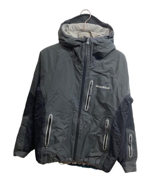 mont-bell（モンベル）mont-bell (モンベル) パウダーライトパーカ グレー サイズ:Mの古着・服飾アイテム
