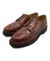 PARABOOT（パラブーツ）の古着「azay ストレートチップシューズ」｜ブラウン