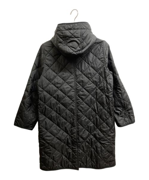 MACKINTOSH LONDON（マッキントッシュ ロンドン）MACKINTOSH LONDON (マッキントッシュ ロンドン) キルティングフーデッドコート ブラック サイズ:44の古着・服飾アイテム