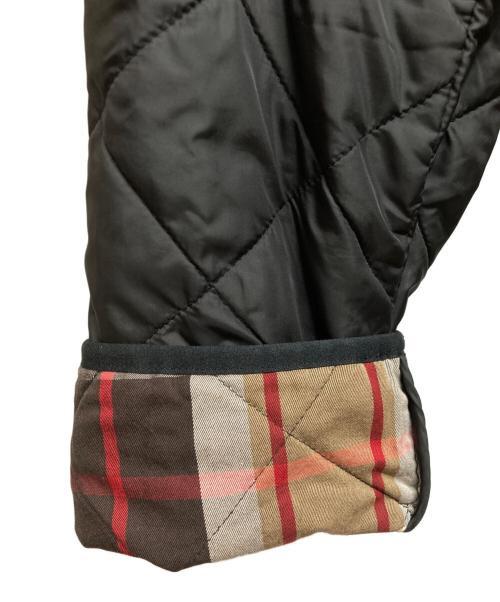 MACKINTOSH LONDON（マッキントッシュ ロンドン）MACKINTOSH LONDON (マッキントッシュ ロンドン) キルティングフーデッドコート ブラック サイズ:44の古着・服飾アイテム