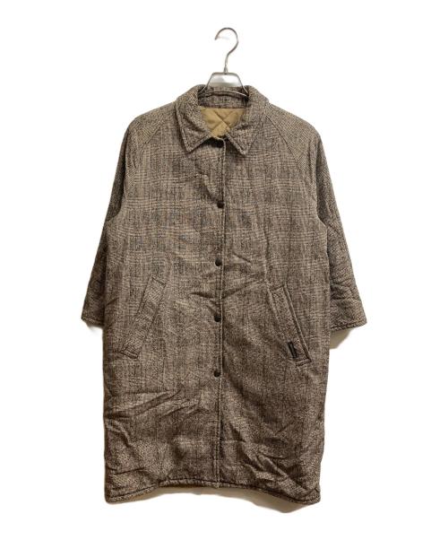 LAVENHAM（ラベンハム）LAVENHAM (ラベンハム) リバーシブルキルティングコート ベージュ サイズ:36の古着・服飾アイテム