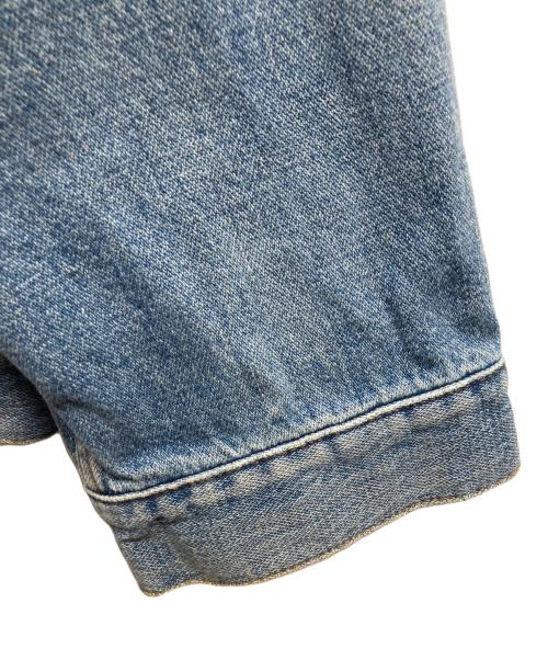 Acne studios（アクネ ストゥディオス）ACNE STUDIOS (アクネ ストゥディオス) ダメージ加工リラックスデニムジャケット インディゴ サイズ:52の古着・服飾アイテム