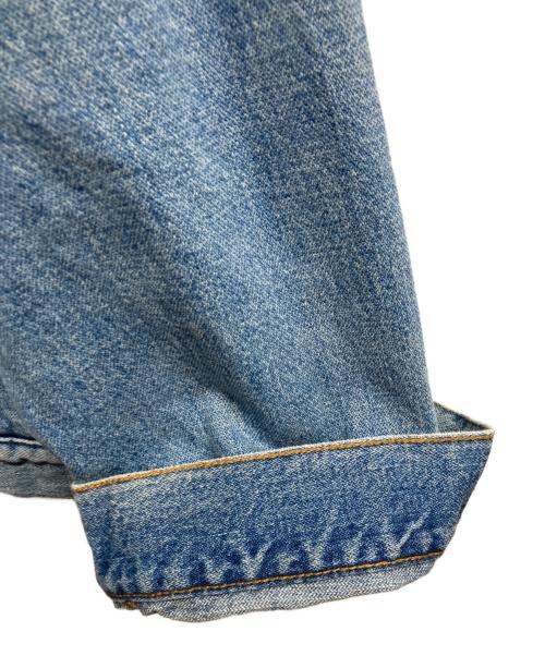 Acne studios（アクネ ストゥディオス）ACNE STUDIOS (アクネ ストゥディオス) ダメージ加工リラックスデニムジャケット インディゴ サイズ:52の古着・服飾アイテム