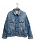 ACNE STUDIOS（アクネ ストゥディオス）の古着「ダメージ加工リラックスデニムジャケット」｜インディゴ