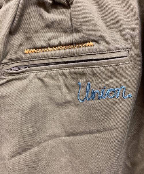 UNION（ユニオン）UNION (ユニオン) YARBO SHORT/UNIONパンツ カーキ サイズ:1の古着・服飾アイテム