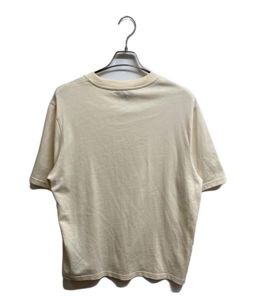ami（アミ）ami (アミ) 25ss Ami de Coeur Tシャツ アイボリー サイズ:Sの古着・服飾アイテム