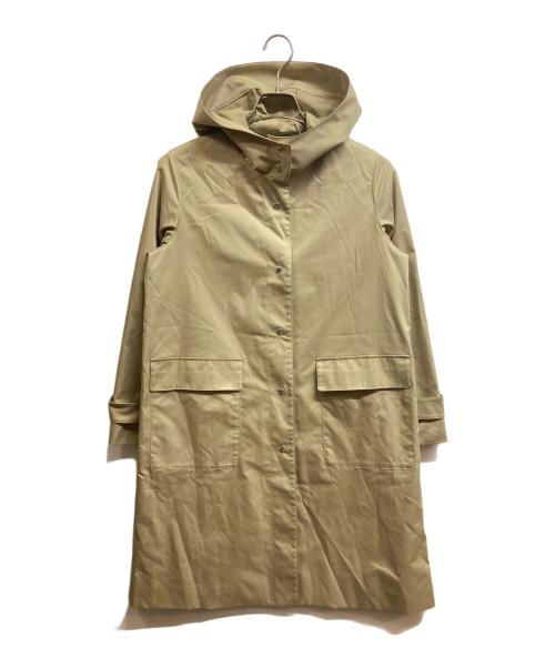 MACKINTOSH PHILOSOPHY（マッキントッシュ フィロソフィー）MACKINTOSH PHILOSOPHY (マッキントッシュ フィロソフィー) フーデッドコート ベージュ サイズ:38の古着・服飾アイテム