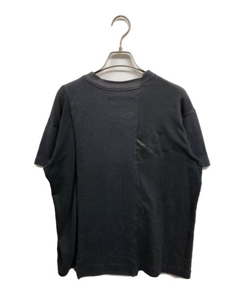 NIKE（ナイキ）NIKE (ナイキ) sacai (サカイ) 再構築Tシャツ ネイビー サイズ:Sの古着・服飾アイテム