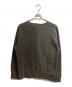 NIGEL CABOURN (ナイジェルケーボン) ARMY CREW JERSEY MIX スウェット グレー サイズ:48：7000円