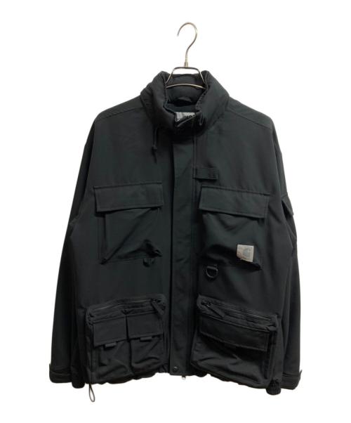 Carhartt WIP（カーハート ワークインプログレス）CARHARTT WIP (カーハート ワークインプログレス) ELMWOOD JACKET ブラック サイズ:Lの古着・服飾アイテム