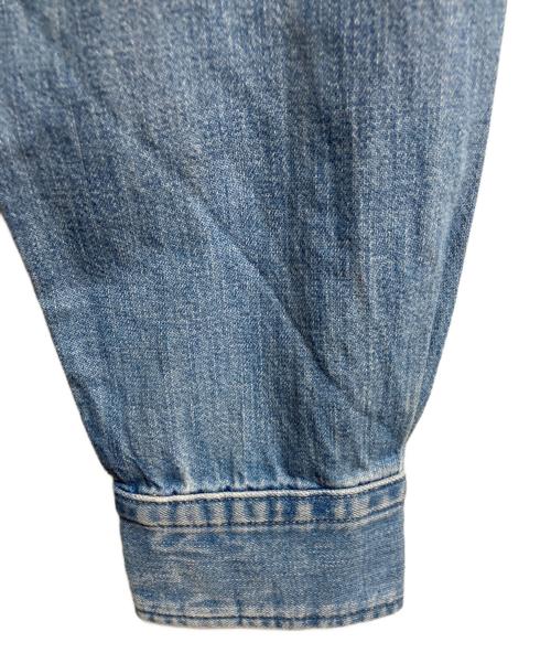 POLO RALPH LAUREN（ポロ・ラルフローレン）POLO RALPH LAUREN (ポロ・ラルフローレン) クロップド ボクシー デニム シャツ インディゴ サイズ:XS 未使用品の古着・服飾アイテム