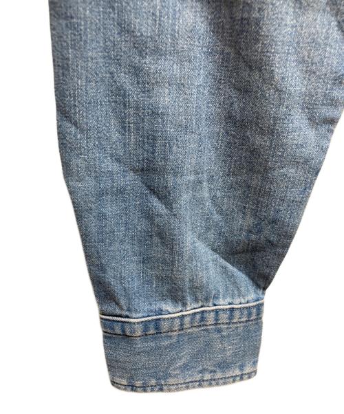 POLO RALPH LAUREN（ポロ・ラルフローレン）POLO RALPH LAUREN (ポロ・ラルフローレン) クロップド ボクシー デニム シャツ インディゴ サイズ:XS 未使用品の古着・服飾アイテム