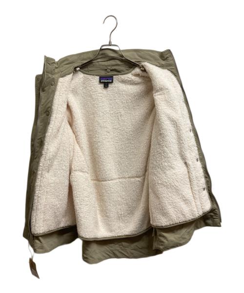 Patagonia（パタゴニア）Patagonia (パタゴニア) ウィメンズ・スカイセイル・スリーインワン・コート ベージュ サイズ:Sの古着・服飾アイテム