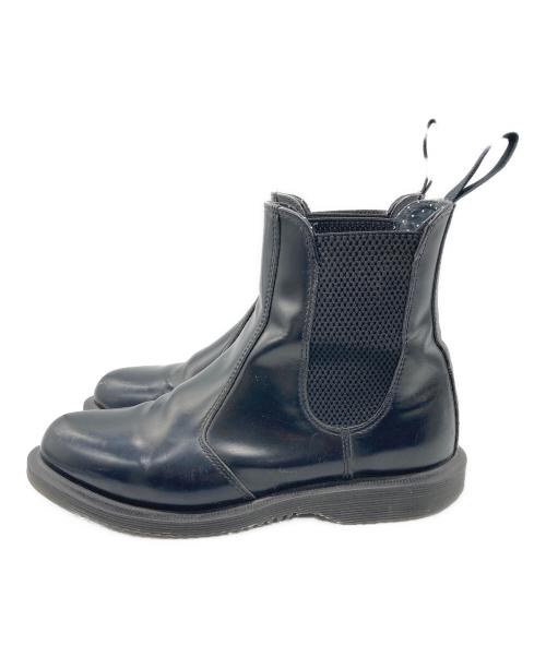 Dr.Martens（ドクターマーチン）Dr.Martens (ドクターマーチン) KENSINGTON FLORA CHELSEA BOOT ブラック サイズ:UK4の古着・服飾アイテム