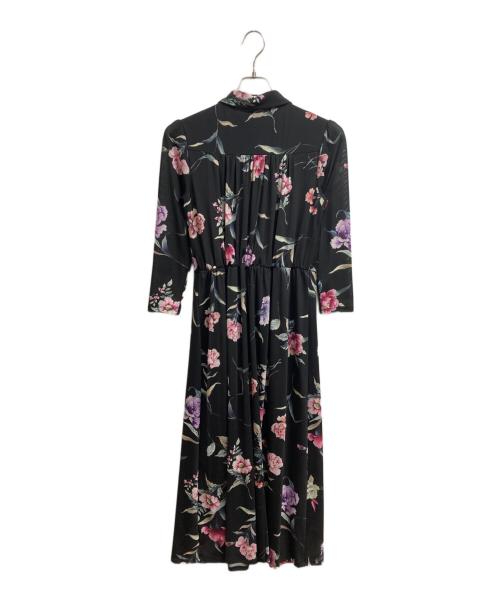 Diagram（ダイアグラム）Diagram (ダイアグラム) チュールプリントシャツワンピース ブラック サイズ:不明の古着・服飾アイテム