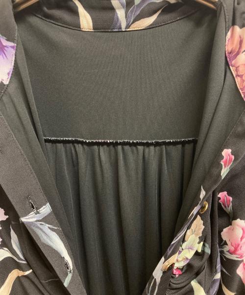 Diagram（ダイアグラム）Diagram (ダイアグラム) チュールプリントシャツワンピース ブラック サイズ:不明の古着・服飾アイテム