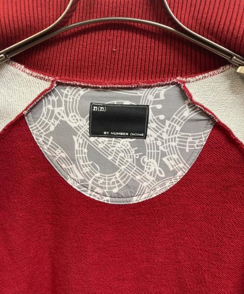 n(n) by NUMBER (N)INE（エヌエヌバイナンバーナイン）n(n) by NUMBER (N)INE (エヌエヌバイナンバーナイン) スタジャン レッド サイズ:4の古着・服飾アイテム