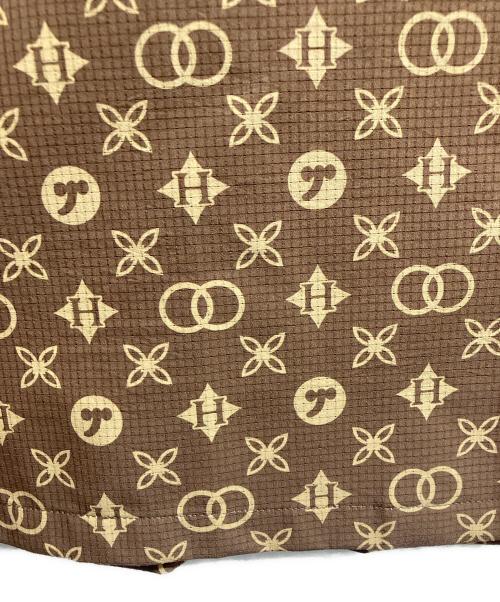 Hysteric Glamour（ヒステリックグラマー）Hysteric Glamour (ヒステリックグラマー) 半袖柄シャツ ブラウン サイズ:Lの古着・服飾アイテム