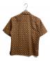 Hysteric Glamour (ヒステリックグラマー) 半袖柄シャツ ブラウン サイズ:L：8000円