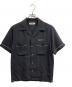 Hysteric Glamour（ヒステリックグラマー）の古着「半袖ボーリングシャツ」｜ネイビー