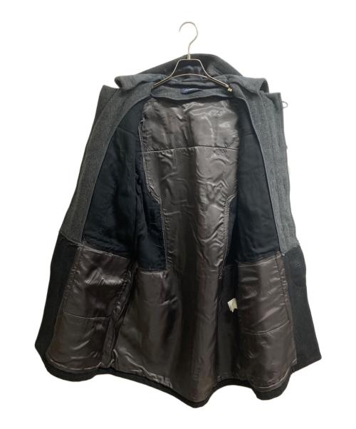 JohnUNDERCOVER（ジョンアンダーカバー）JohnUNDERCOVER (ジョンアンダーカバー) メルトンカスタム ダッフルコート グレー サイズ:3 未使用品の古着・服飾アイテム