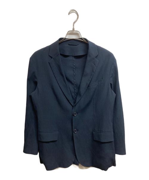 ARMANI EXCHANGE（アルマーニ エクスチェンジ）ARMANI EXCHANGE (アルマーニ エクスチェンジ) 2Bテーラードジャケット ネイビー サイズ:38の古着・服飾アイテム