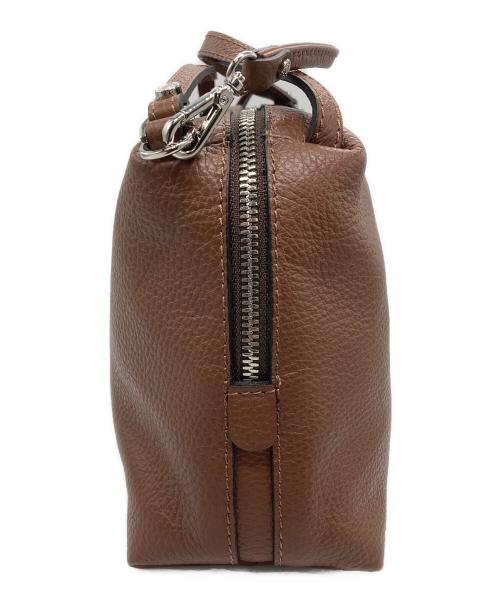 GIANNI CHIARINI（ジャンニ キアリーニ）GIANNI CHIARINI (ジャンニ キアリーニ) アリファMショルダーバッグ ブラウンの古着・服飾アイテム