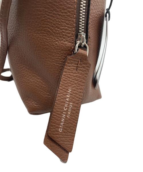 GIANNI CHIARINI（ジャンニ キアリーニ）GIANNI CHIARINI (ジャンニ キアリーニ) アリファMショルダーバッグ ブラウンの古着・服飾アイテム