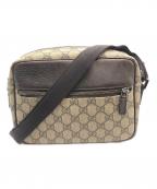 GUCCIグッチ）の古着「ショルダーバッグ」｜ベージュ
