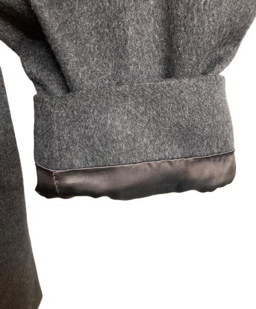 Aquascutum（アクアスキュータム）Aquascutum (アクアスキュータム) カシミヤコート グレー サイズ:Mの古着・服飾アイテム