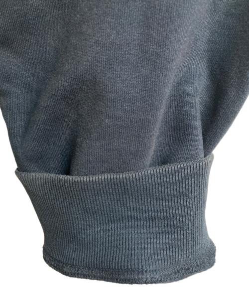 STONE ISLAND（ストーンアイランド）STONE ISLAND (ストーンアイランド) ガーメントダイ ブラッシュドコットン スウェット ブラック サイズ:XLの古着・服飾アイテム