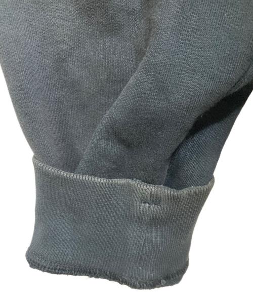 STONE ISLAND（ストーンアイランド）STONE ISLAND (ストーンアイランド) ガーメントダイ ブラッシュドコットン スウェット ブラック サイズ:XLの古着・服飾アイテム