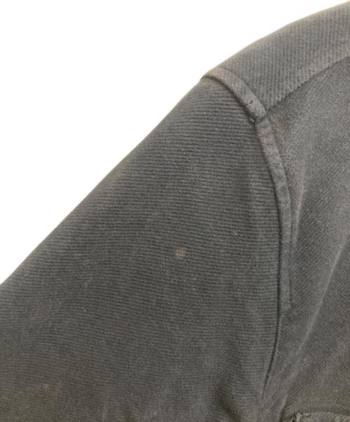 STONE ISLAND（ストーンアイランド）STONE ISLAND (ストーンアイランド) モールスキン オーバーシャツ ブラック サイズ:Lの古着・服飾アイテム