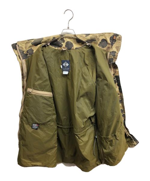 Columbia（コロンビア）Columbia (コロンビア) 90s ダックハンターカモ マウンテンパーカー ベージュ サイズ:Lの古着・服飾アイテム
