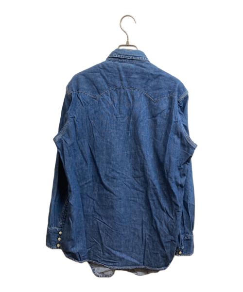 LEVI'S（リーバイス）LEVI'S (リーバイス) ショートホーン デニムウエスタンシャツ インディゴ サイズ:Mの古着・服飾アイテム