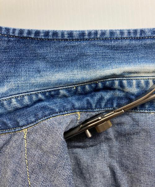 LEVI'S（リーバイス）LEVI'S (リーバイス) ショートホーン デニムウエスタンシャツ インディゴ サイズ:Mの古着・服飾アイテム