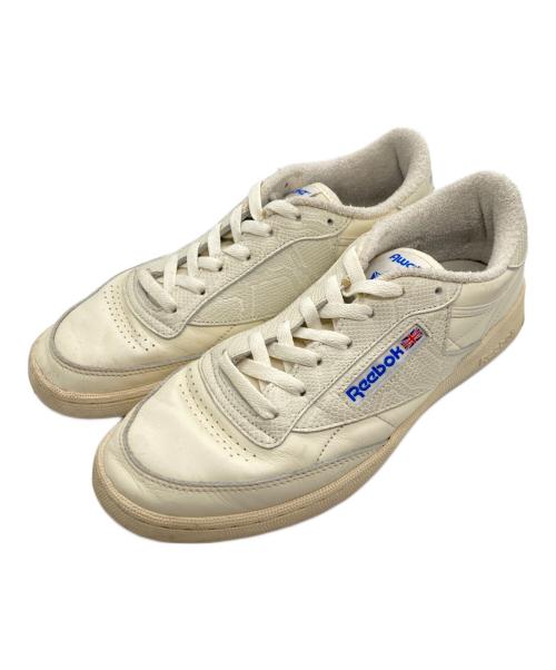 REEBOK（リーボック）REEBOK (リーボック) CLASSIC CLUB C 85 ローカットスニーカー アイボリー サイズ:US9の古着・服飾アイテム