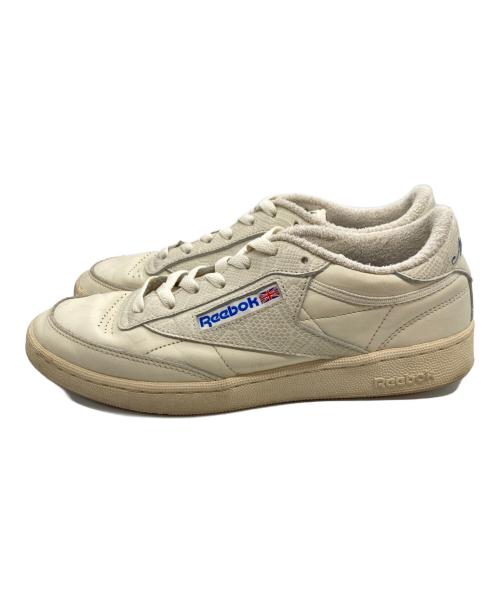 REEBOK（リーボック）REEBOK (リーボック) CLASSIC CLUB C 85 ローカットスニーカー アイボリー サイズ:US9の古着・服飾アイテム