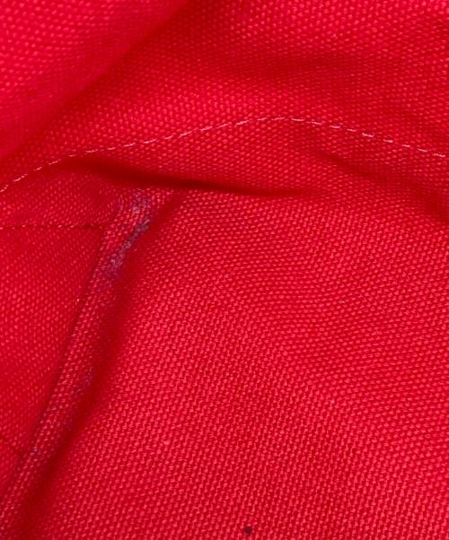 R&D.M.Co-OLDMAN'S TAILOR（オールドマンズテイラー）R&D.M.Co-OLDMAN'S TAILOR (オールドマンズテイラー) トートバッグ レッドの古着・服飾アイテム