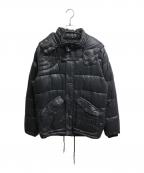 DIESELディーゼル）の古着「ダウンジャケット」｜ブラック