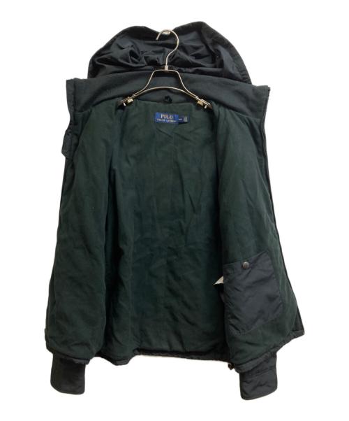 POLO RALPH LAUREN（ポロ・ラルフローレン）POLO RALPH LAUREN (ポロ・ラルフローレン) スタンドカラーブルゾン ブラック サイズ:Mの古着・服飾アイテム