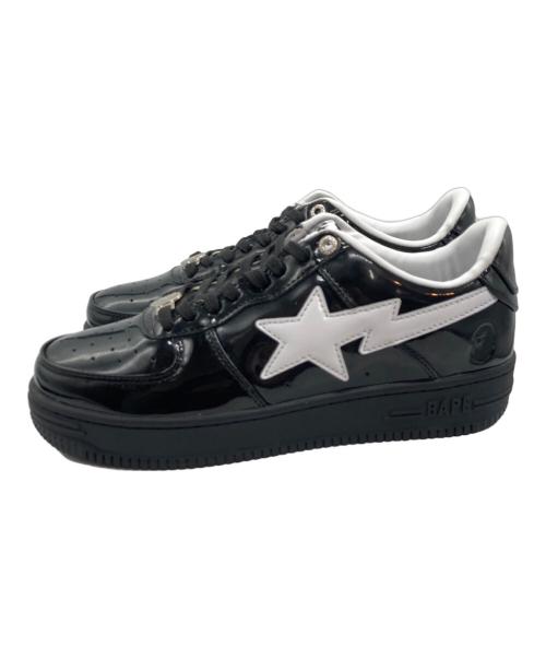 A BATHING APE（ア ベイシング エイプ）A BATHING APE (ア ベイシング エイプ) BAPE STA ブラック サイズ:US8.5の古着・服飾アイテム