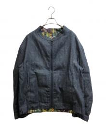 elephant blanc（エレファンブラン）の古着「リバーシブルジャケット」｜インディゴ