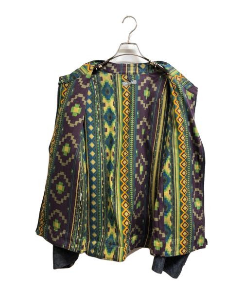 elephant blanc（エレファンブラン）elephant blanc (エレファンブラン) リバーシブルジャケット インディゴ サイズ:48の古着・服飾アイテム