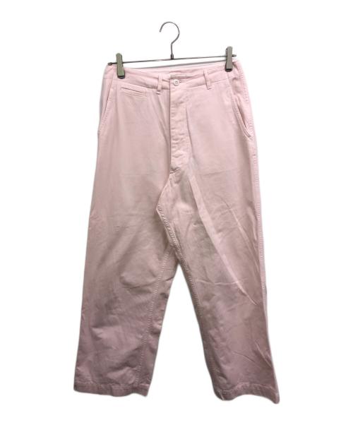Spick and Span（スピック＆スパン）Spick and Span (スピック＆スパン) チノワイドパンツ ピンク サイズ:40の古着・服飾アイテム